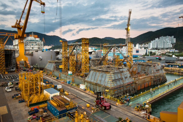 Image of Gas Plant in construction